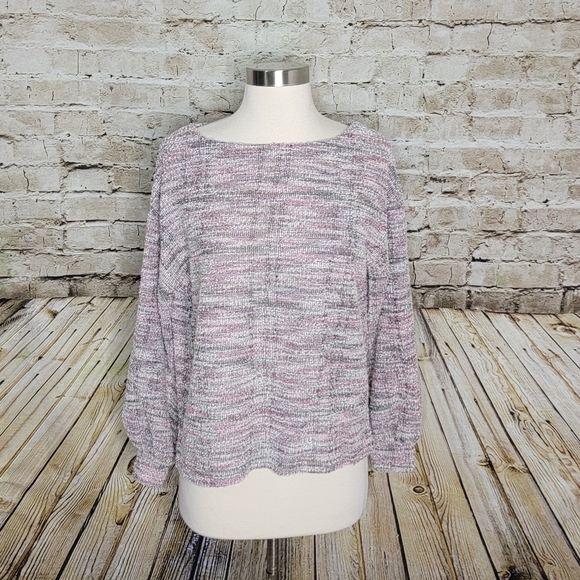 LOFT Tops - LOFT Long Sleeve Top Size S Multicolor